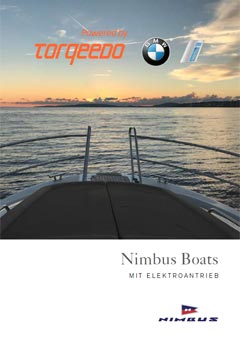 Nimbus Boats mit Elektroantrieb