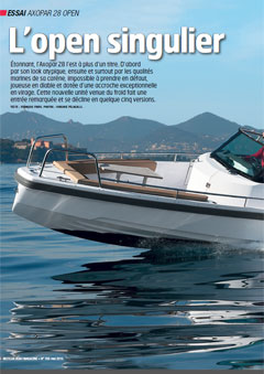 Axopar 28 Open Test Moteur Boat Magazine (FR)