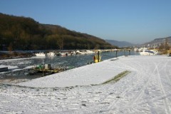 Unser Hafen im Winter