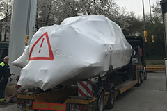 Axopar 37 Transport nach Barcelona