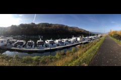 Nimbus Wonderland im Yachthafen  Traben Trarbach