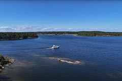 Überführung vom Vänern-See nach Göteborg