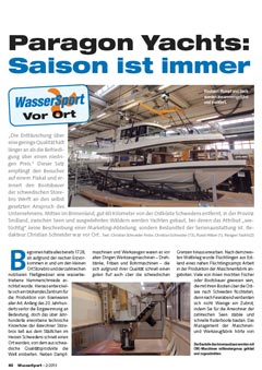 Paragon Yachts - Saison ist immer