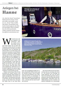 Anlegen bei Hanne - Wassersportartikel 07/2018